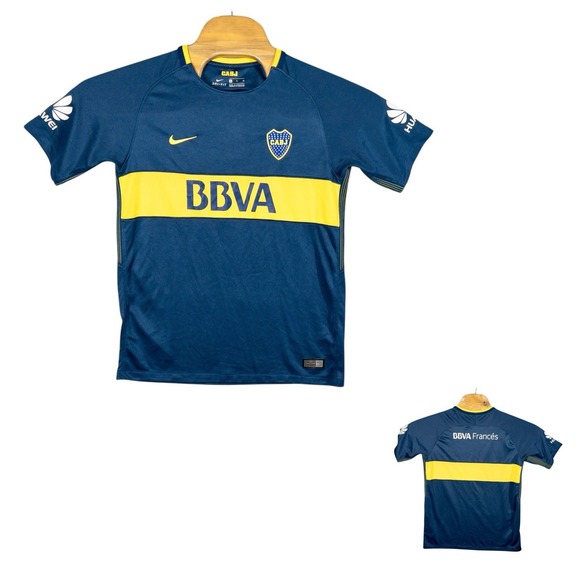 NIKE Boca Juniors 2017/18 Home Soccer Jersey XL MLS‎